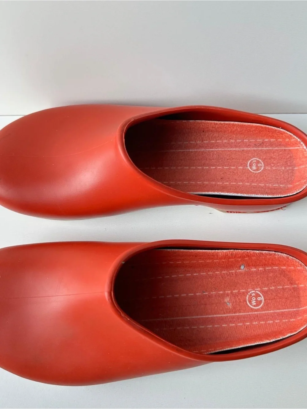 Sloggers Women’s Size 9 Red Garden Clogs Waterproof Comfort Shoes Mule Slip